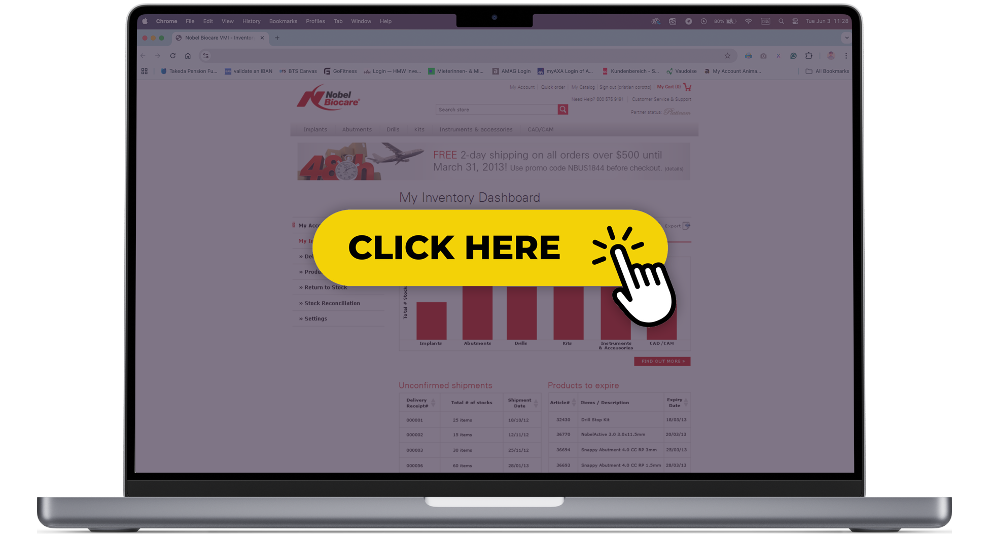 Vendor Managed Inventory - UX